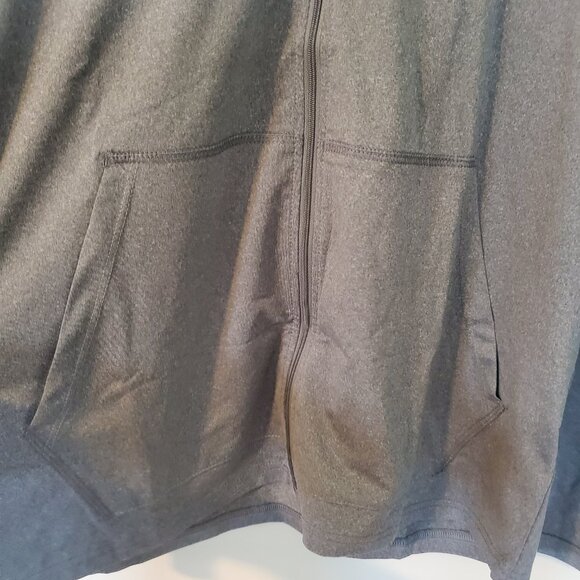NWT Mens Volcom Loose fit Thrashguard Rally Hooded Long Sleeve - Gray Full Zip M - Picture 12 of 13